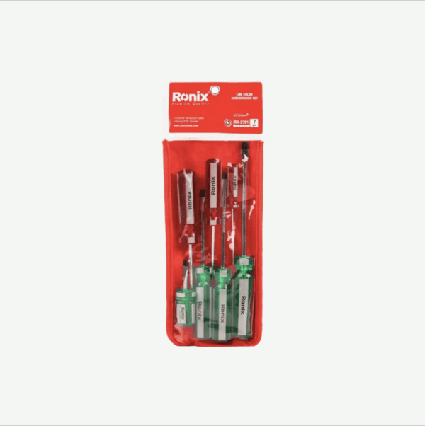 RONIX - 7PCS COLORLINE SCREWDRIVER SET [RH2701]