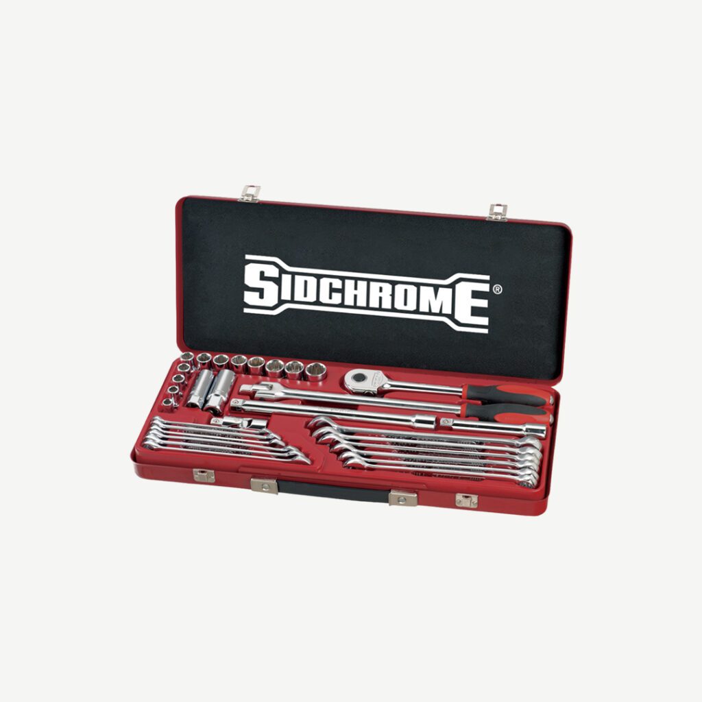 SIDCHROME TOOL SET METRIC 31pcs – R.C. Manubhai & Co. Pte Ltd