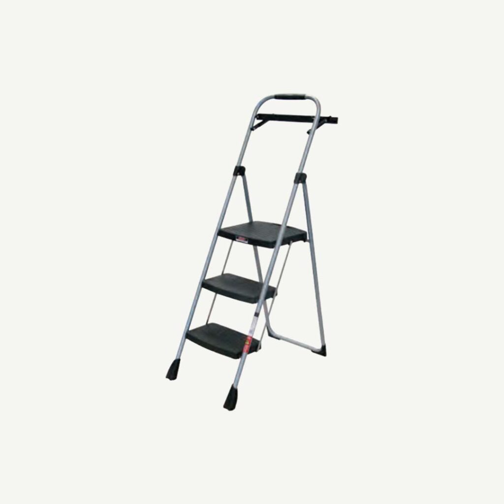 Rhino 3 Step 120kg Household Platform Ladder with Tray R.C. Manubhai