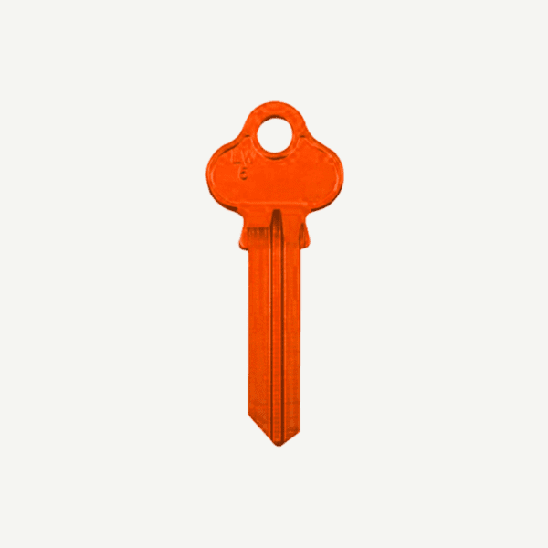 ILCO RED ALUMINIUM KK4 DOMESTIC BLANK KEY