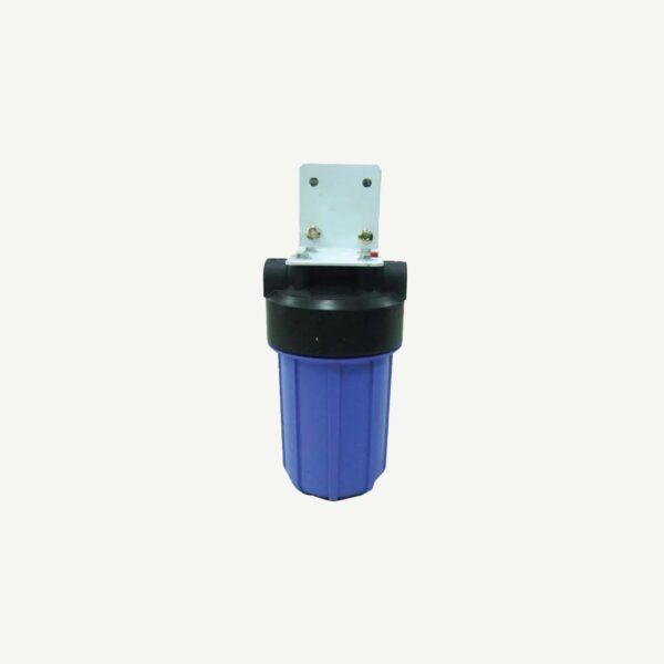 WATER FILTER BIG BLUE SINGLE FILTRATION 10'' PP CARTRIDGE, 1'' BRASS PORT - KK-S-8