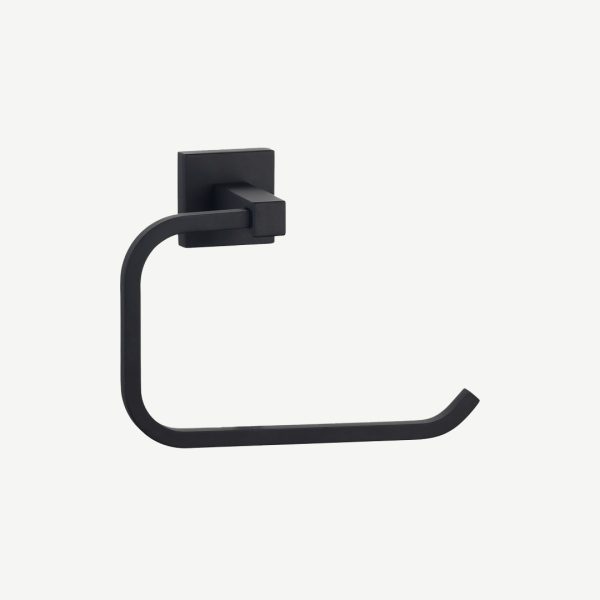Mondella Matte Black Rococo Toilet Roll Holder