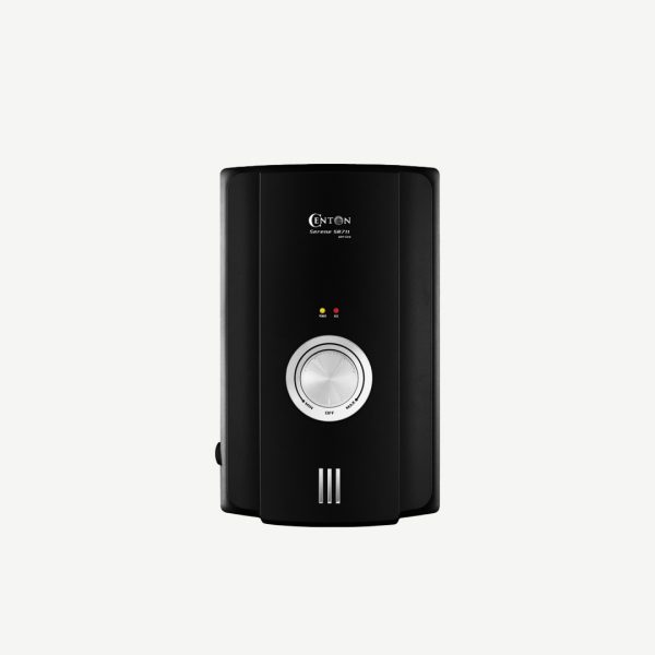 CENTON SERENE SOLID SERIES INSTANT WATER HEATER MATT BLACK SR711EP 220V 4.5KW