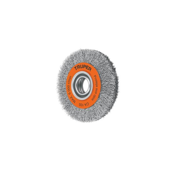 Truper Wire Wheel Brush 6 X 13/16