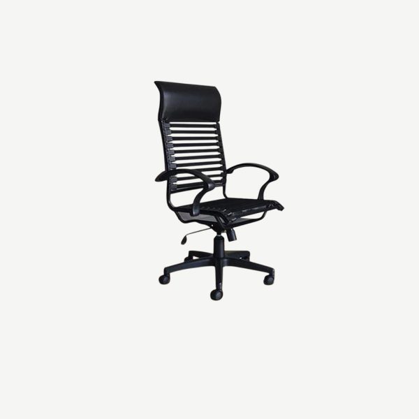 Chair-Office Bungee High Back Swivel C/W Blk Bungee Frame 2Yr Warranty On Gas Lift&Castors