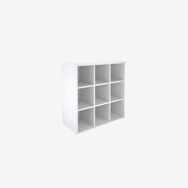  9 Pigeon Hole Cabinet Size: 1200Wx450Dx1300H Mm Maple