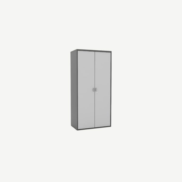  Apex Bookcase With Lockable Swing Doors 800W X 450D X 1656Mm H