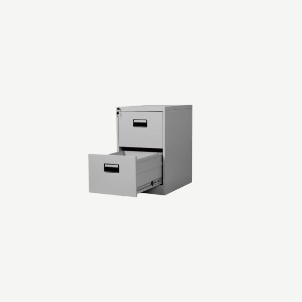  2 Drawer Steel Filing Cabinet 460 X 420 X 730