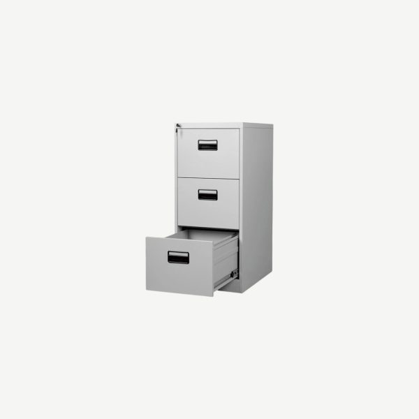  3 Drawer Steel Filing Cabinet 460 X 420 X 1030