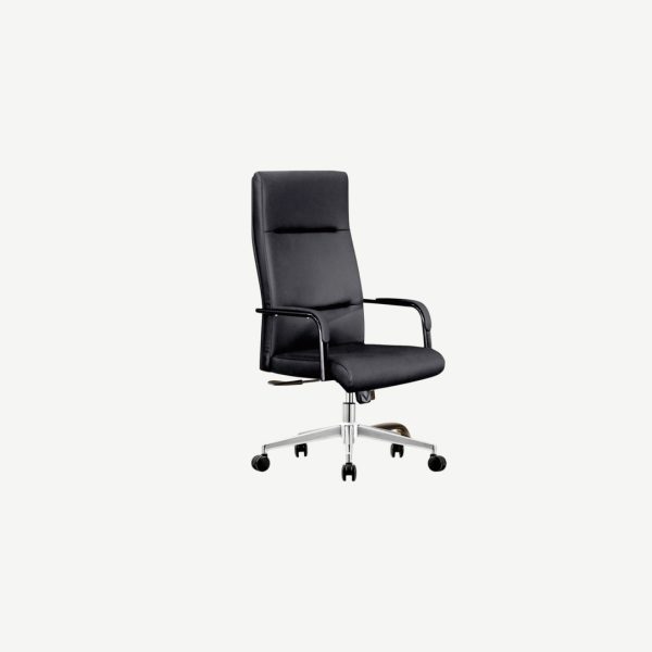  Leather Manager Chair High Back Pu Meterial
