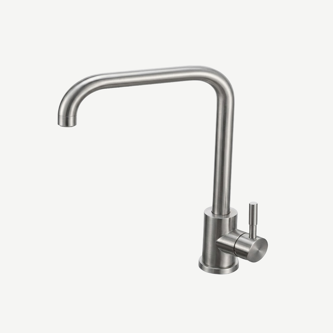 CASCADE FAUCET STAINLESS STEEL STANDARD SUS304 ROUND SINK MIXER -SS3042
