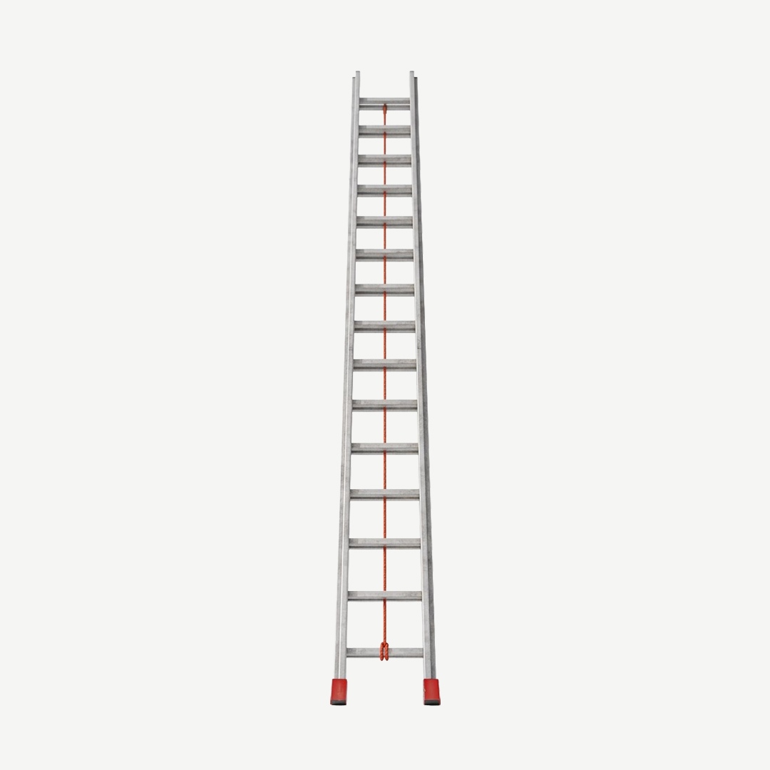 15 STEP ALUMINUM EXTENSION LADDER 150KG - RCH03774