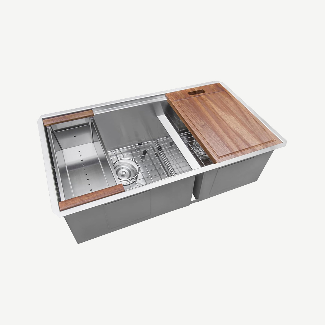 CASCADE KITCHEN SINK 800 x 450MM NANO BLACK - S1101